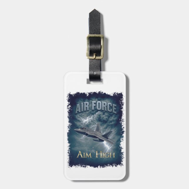 Air Force (USAF) Bagagebricka (Vertikal Framsida)