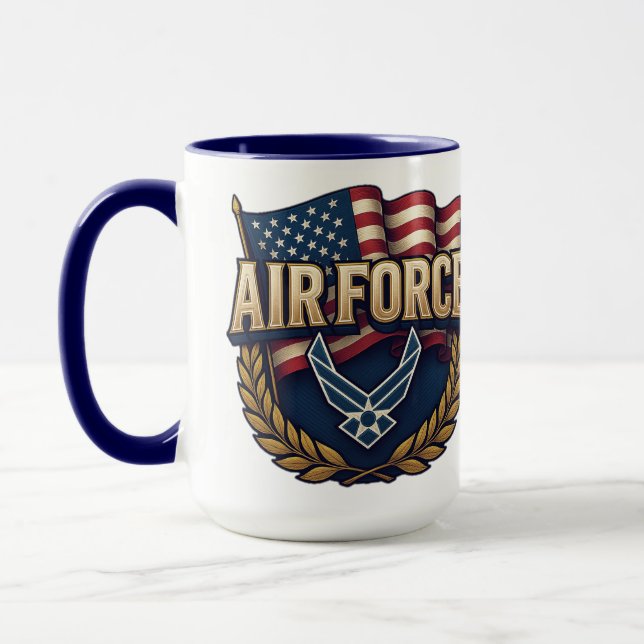 Air Force (USAF) Mugg (Vänster)