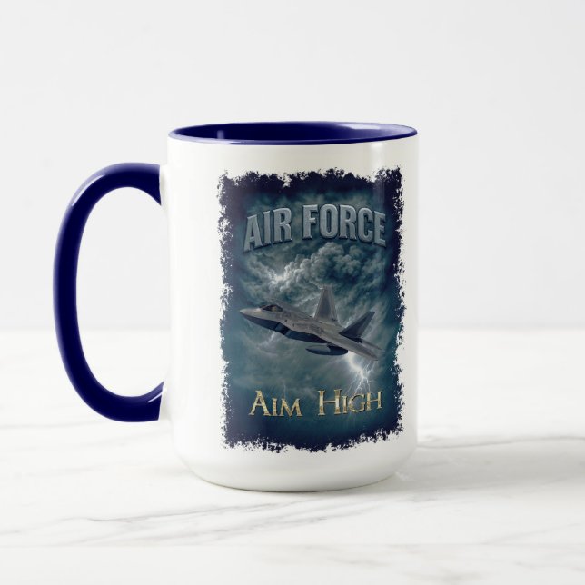 Air Force (USAF) Mugg (Vänster)