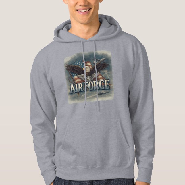 Air Force Veteran Hoodie (Framsida)