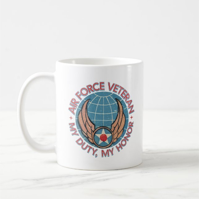 Air Force Veteran Kaffemugg (Vänster)