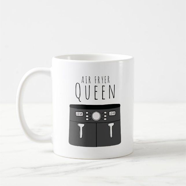 Air Fryer Drottning Kaffemugg (Vänster)
