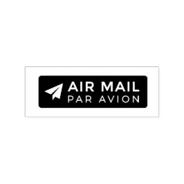 AIR MAIL PAR AVION 紙飛行機 エアメールスタンプ paper airplane ラ Stämpel