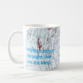 Air Map Kaffemugg