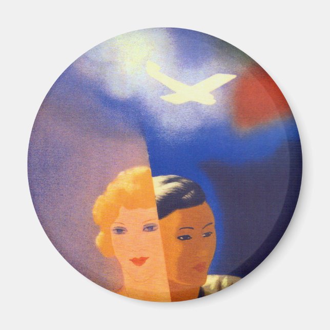 Air Orient ~ Europa - Orienten Magnet (Framsidan)