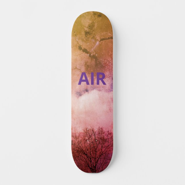 AIR skateboard. Mini Skateboard Bräda 18,5 Cm (Framsida)