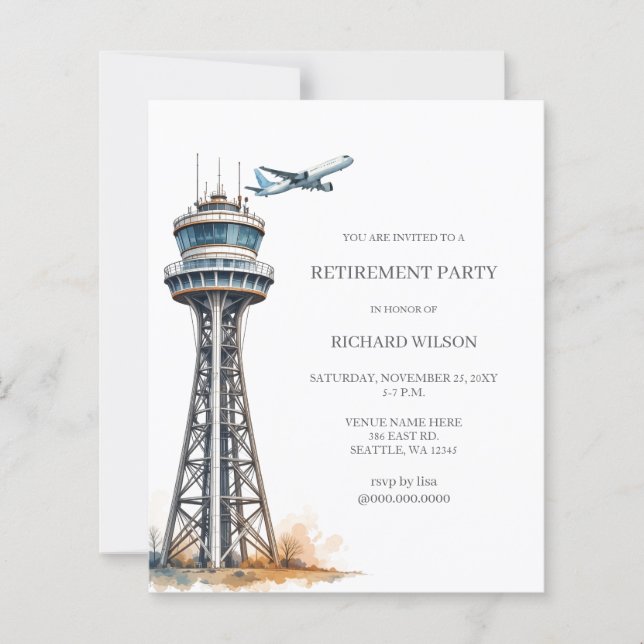 Air Traffic Controller Retirement Party  (Framsida)