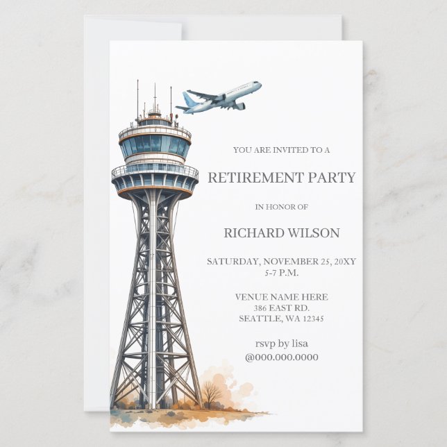 Air Traffic Controller Retirement Party  (Framsida)