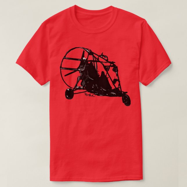 Air World 912 Powered Parachute  T Shirt (Design framsida)