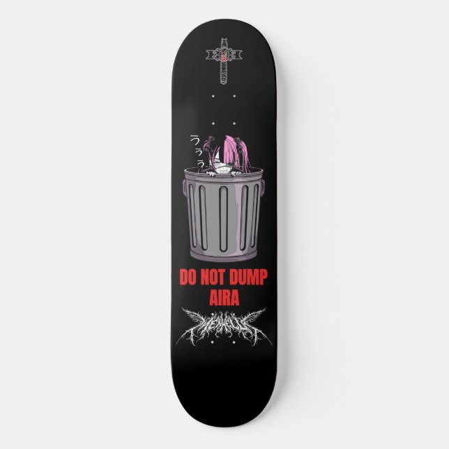 AIRA C MINI SKATEBOARD BRÄDA 18,5 CM (Framsida)