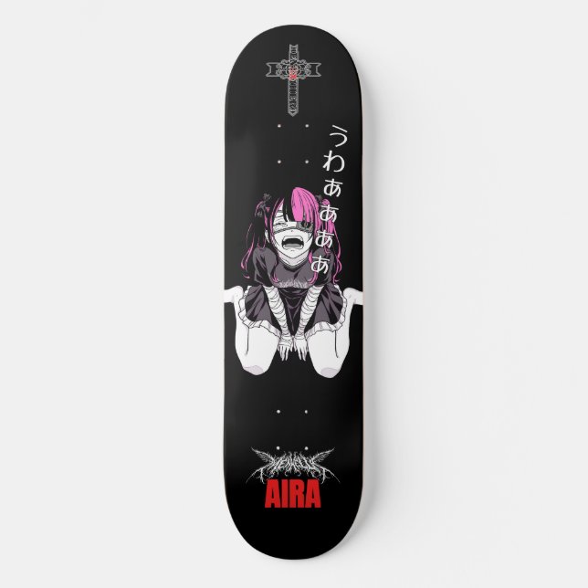 AIRA D MINI SKATEBOARD BRÄDA 18,5 CM (Framsida)
