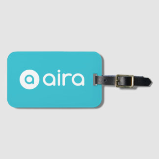 Aira logotyp bagagebricka