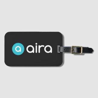 Aira logotyp bagagebricka