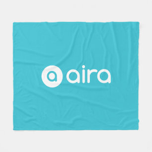 Aira logotyp fleecefilt