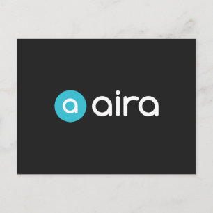 Aira Logotyp Vykort
