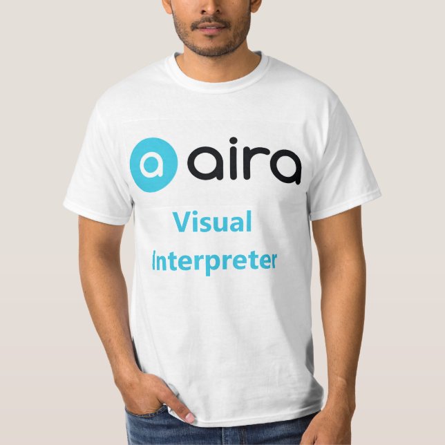 Aira Visual Interpreter T Shirt (Framsida)