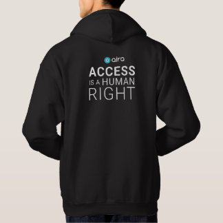Airas tillgång är en mänsklig höger. hoodie