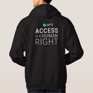 Airas tillgång är en mänsklig höger. hoodie