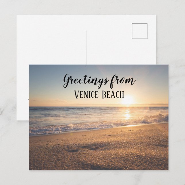 Airbnb Beach House Photo Guest Marknadsföring Vykort (Fram/baksida)