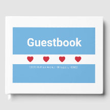 Airbnb | Gästbok | Chicago | Vit