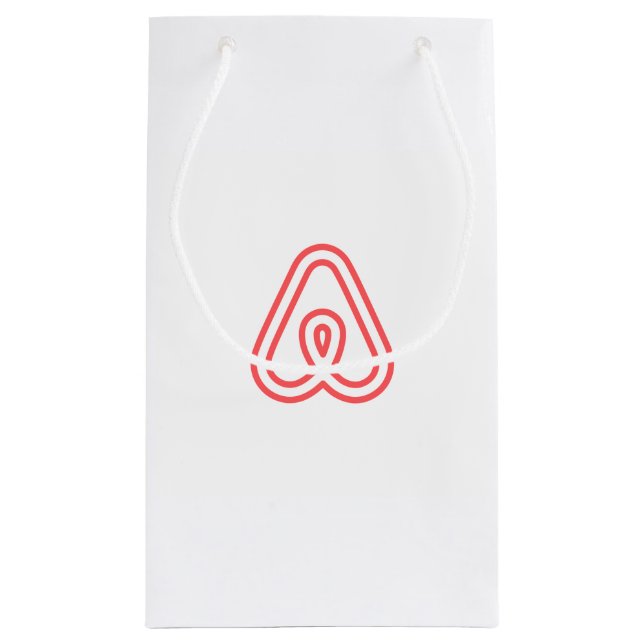 Airbnb Ikon & Logotyp Presentpåse (Baksidan)