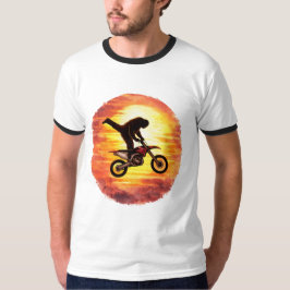 Airborne – Bigfoot Motocross Sunset T Shirt