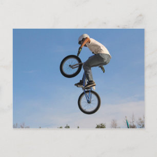 Airborne BMX Jump Vykort