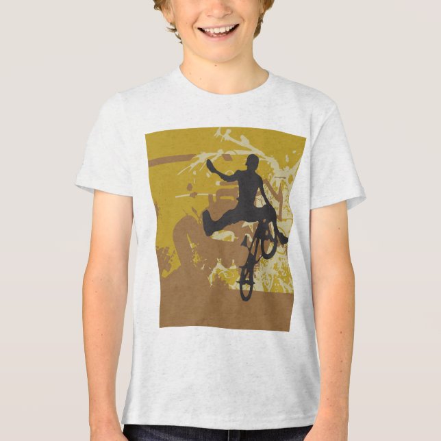Airborne Cyclist T Shirt (Framsida)