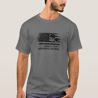 Airborne School Paratrooper Army T Shirt