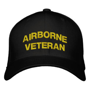AIRBORNE VETERAN BRODERAD KEPS