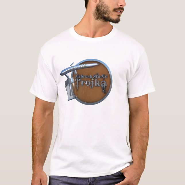 Airbrush Studio Trojka Shirt Tee Shirt (Framsida)