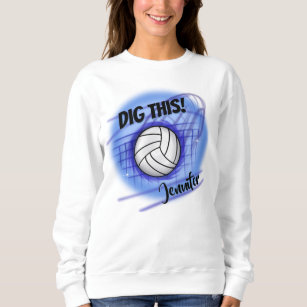 Airbrush Volleyball personlig T-Shirt
