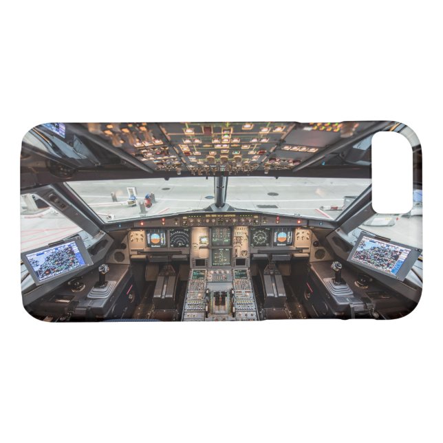 Airbus A320 Cockpit Smartphone Hülle Case-Mate iPhone Skal (Baksida (horisontal))