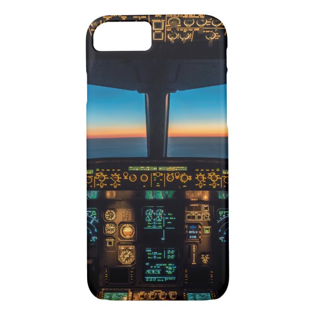 Airbus A320 Cockpit Smartphone Hülle Case-Mate iPhone Skal (Baksida)