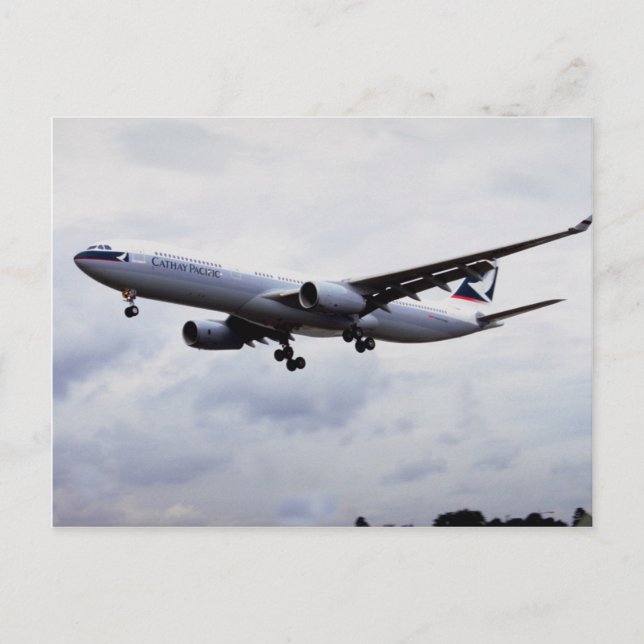 Airbus A330 Vykort (Framsida)