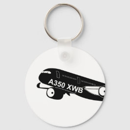 Airbus A350-XWB Keychain by HajiBoris Nyckelring