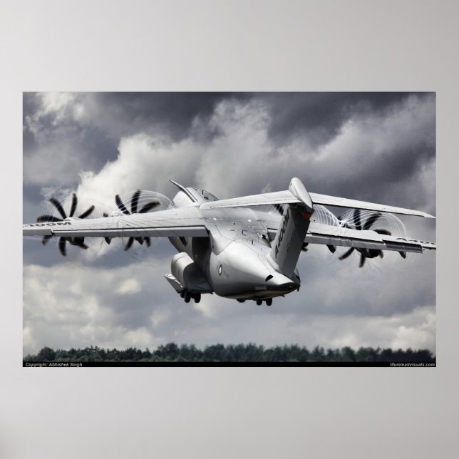Airbus A400M Poster (Framsidan)