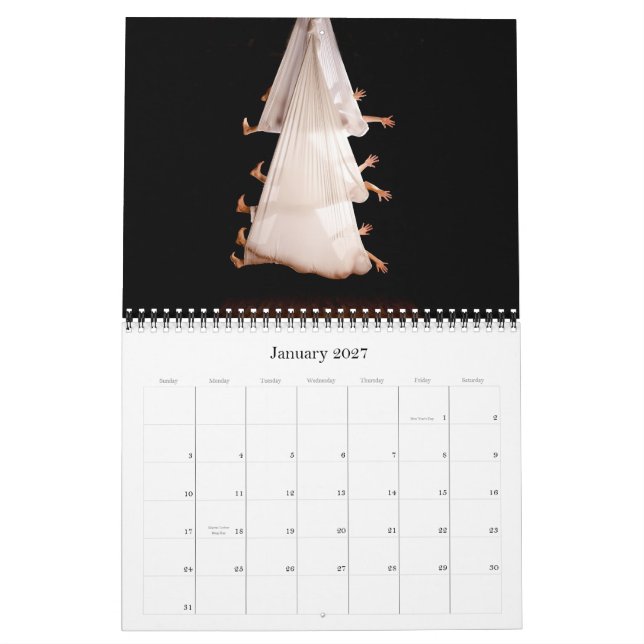 Aircat flyg- Yogakalender 2013 Kalender (Jan 2027)