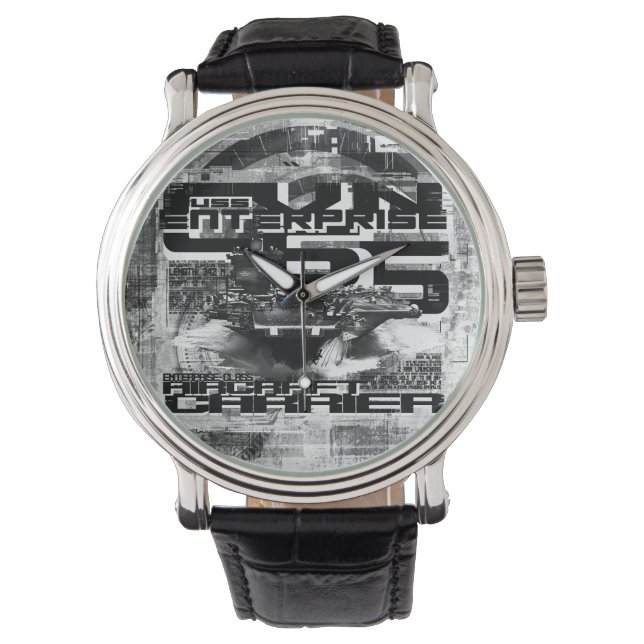 Aircraft carrier Enterprise eWatch Watch Watch Armbandsur (Framsida)
