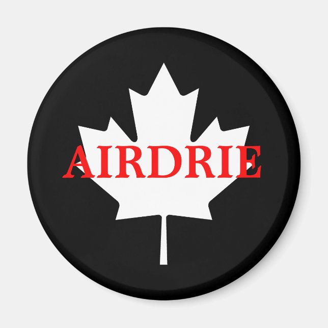 Airdrie Magnet (Framsidan)
