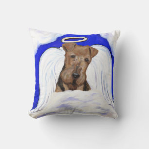 AIREDALE ÄNGEL KUDDE