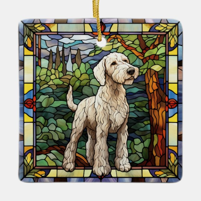 Airedale Dog Ornament (Framsida)