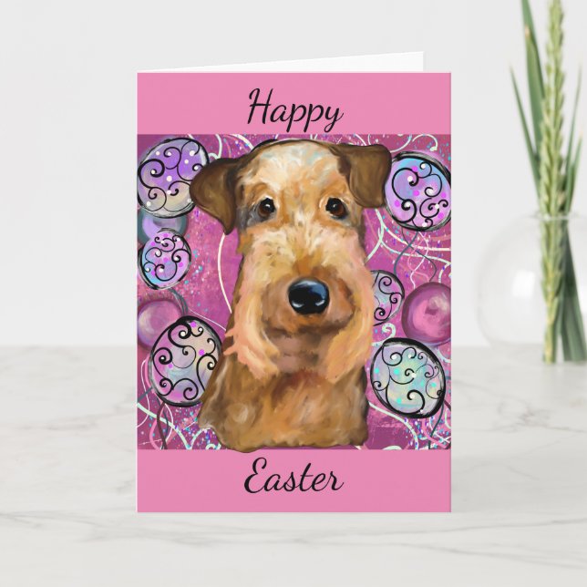 AIREDALE HELGKORT (Framsida)