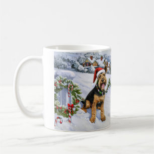 Airedale-jul Kaffemugg
