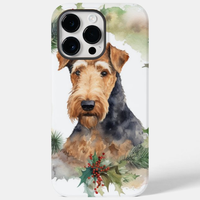 Airedale julkrans Festiv Valp (Baksida)