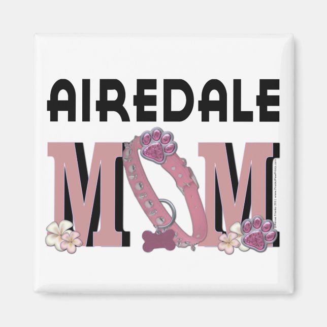 Airedale MAMMA Magnet (Framsidan)