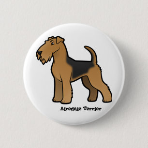 airedale skräcker knapp