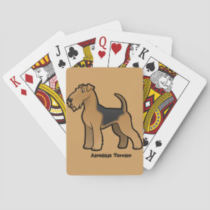 airedale skräcker kortlek