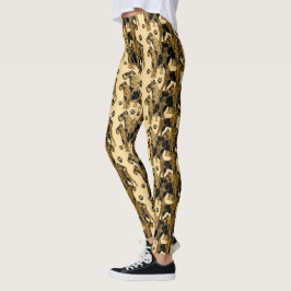 Airedale skräcker Leggings