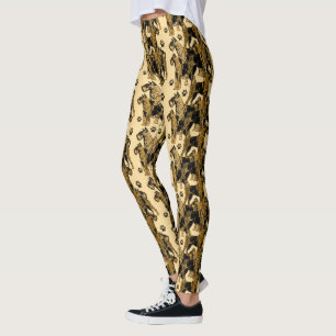Airedale skräcker Leggings
